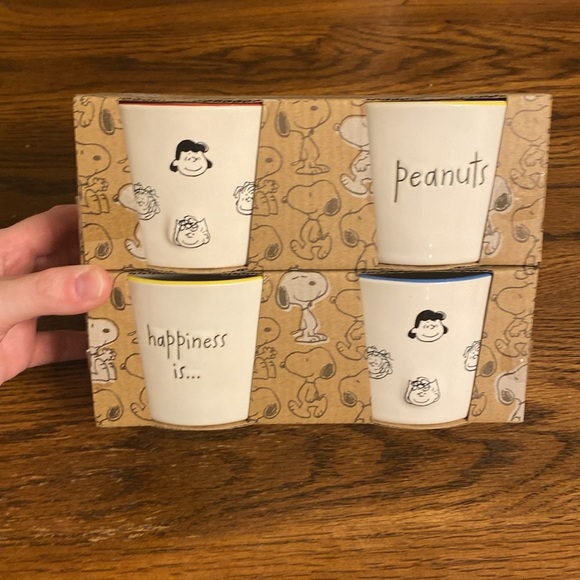 Rae Dunn Peanuts Ceramic Ramekin Set - Picture 2 of 4